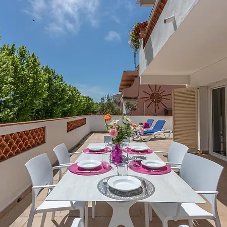 Apart-rent Sant Mori 0187 Con Gran Terraza Y Wifi Apartament Empuriabrava